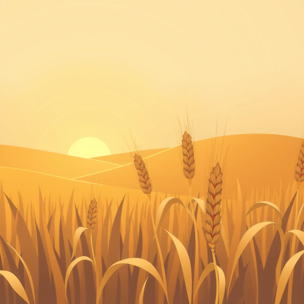 Pole zboża — ilustracja do wprowadzenia - Materiały - Dzień Chleba