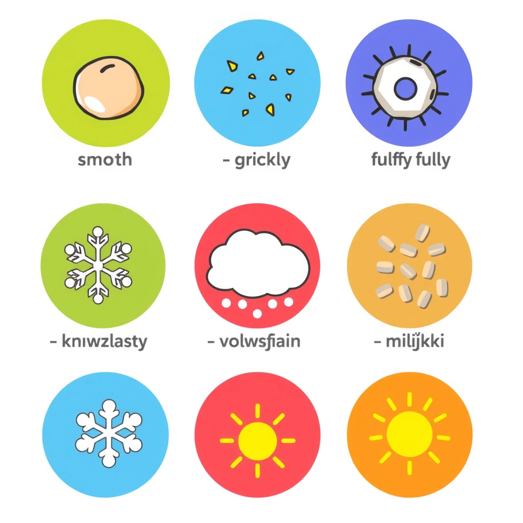 Karty dotykowe — ikony tekstur - Szablony - Prima Aprilis