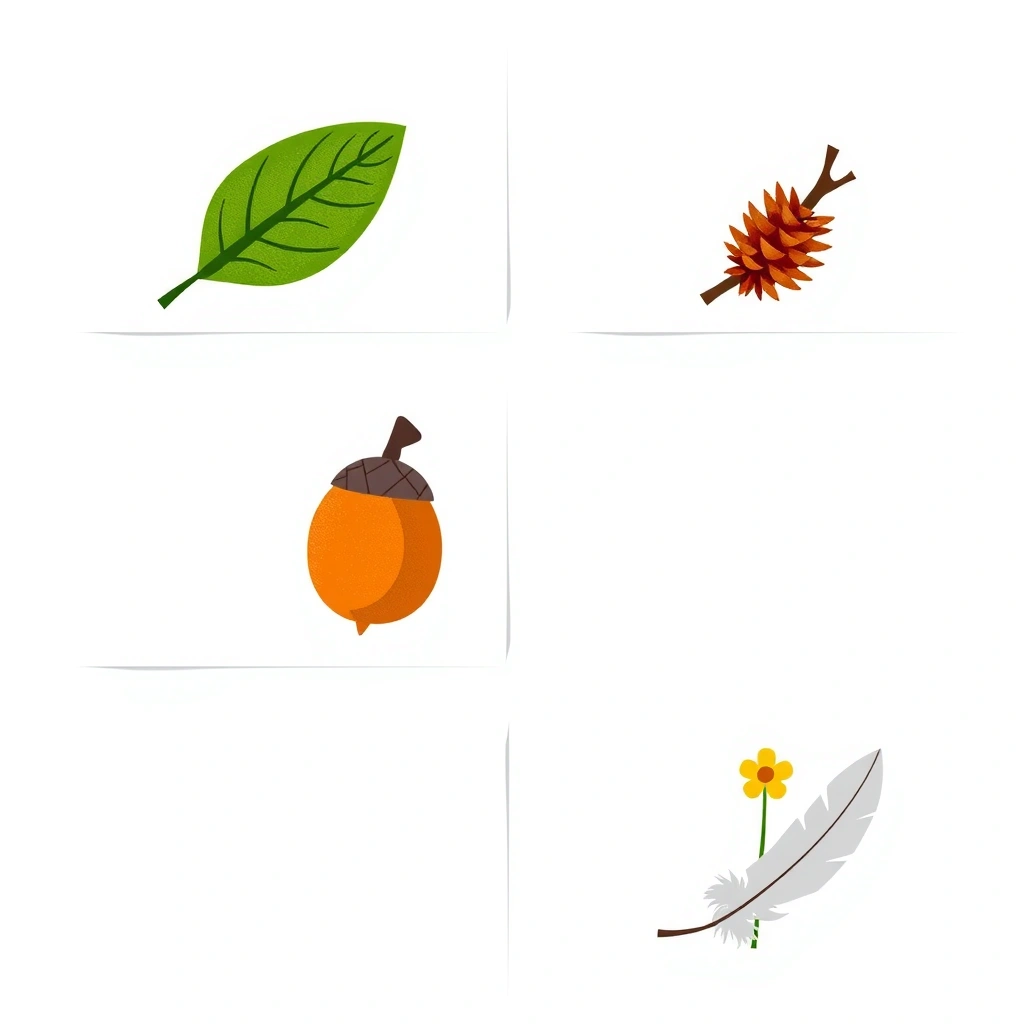 Karty obrazkowe — Zebrane przedmioty (zestaw 6) - Materiały - Dzień Książki