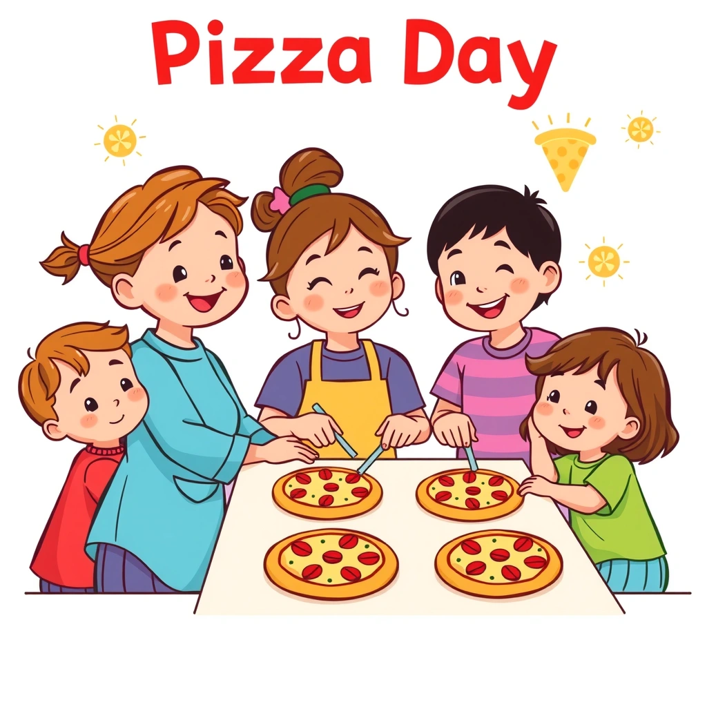 Plakat: Dzień Pizzy - Materiały - Dzień Pizzy