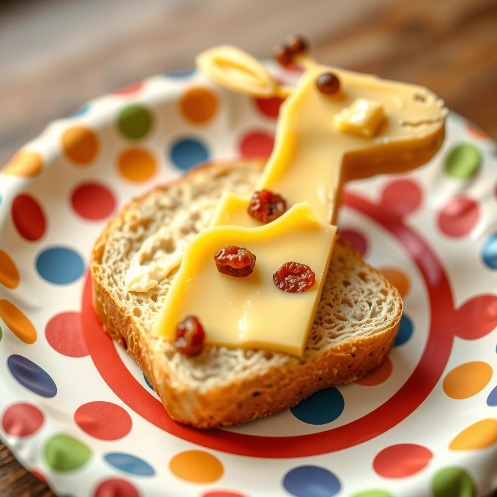 Zdjęcie — Żyrafowa kanapka (zbliżenie) - Materiały - Dzień Żyrafy