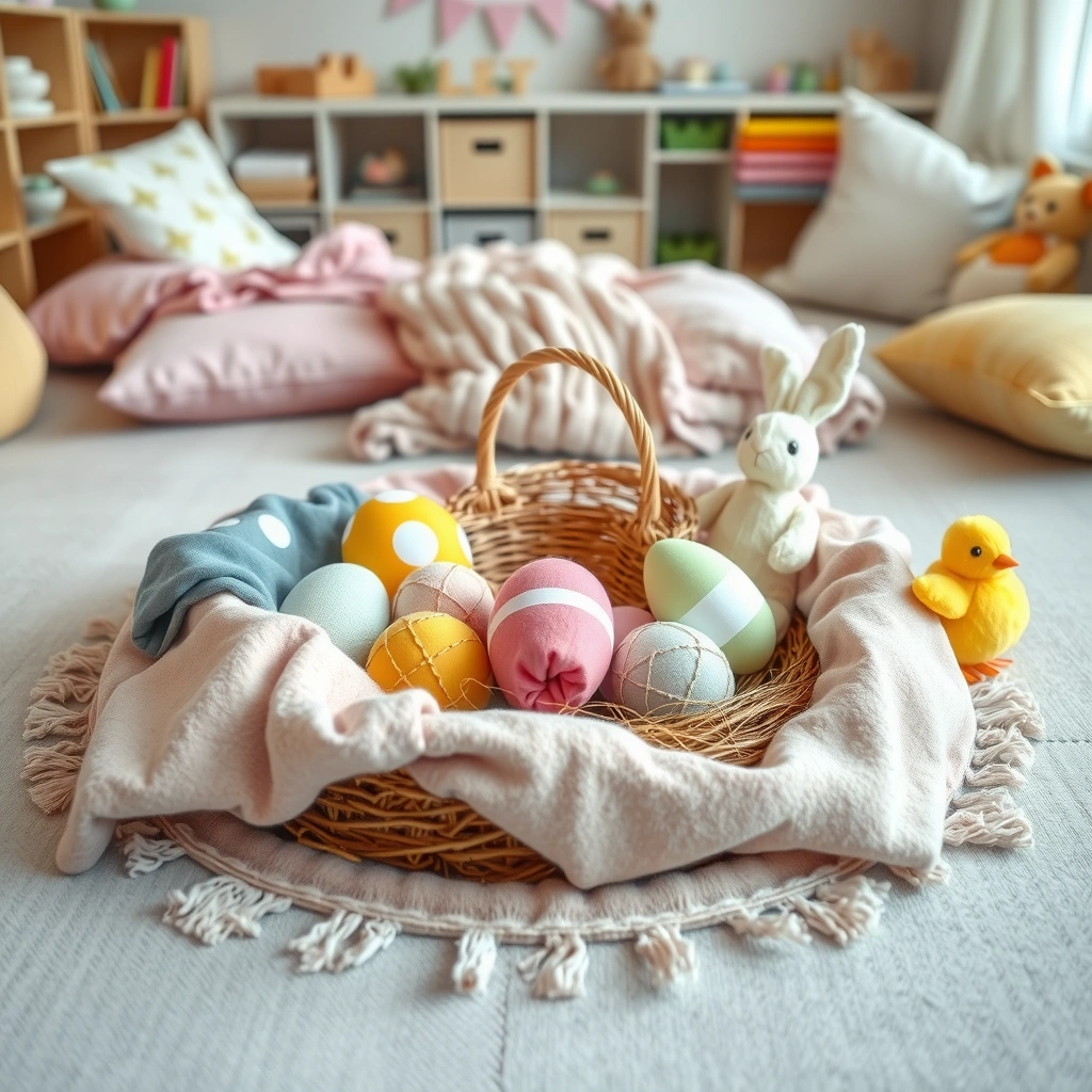 Plakat zajęć — Wielkanocne gniazdko - Materiały - Wielkanoc