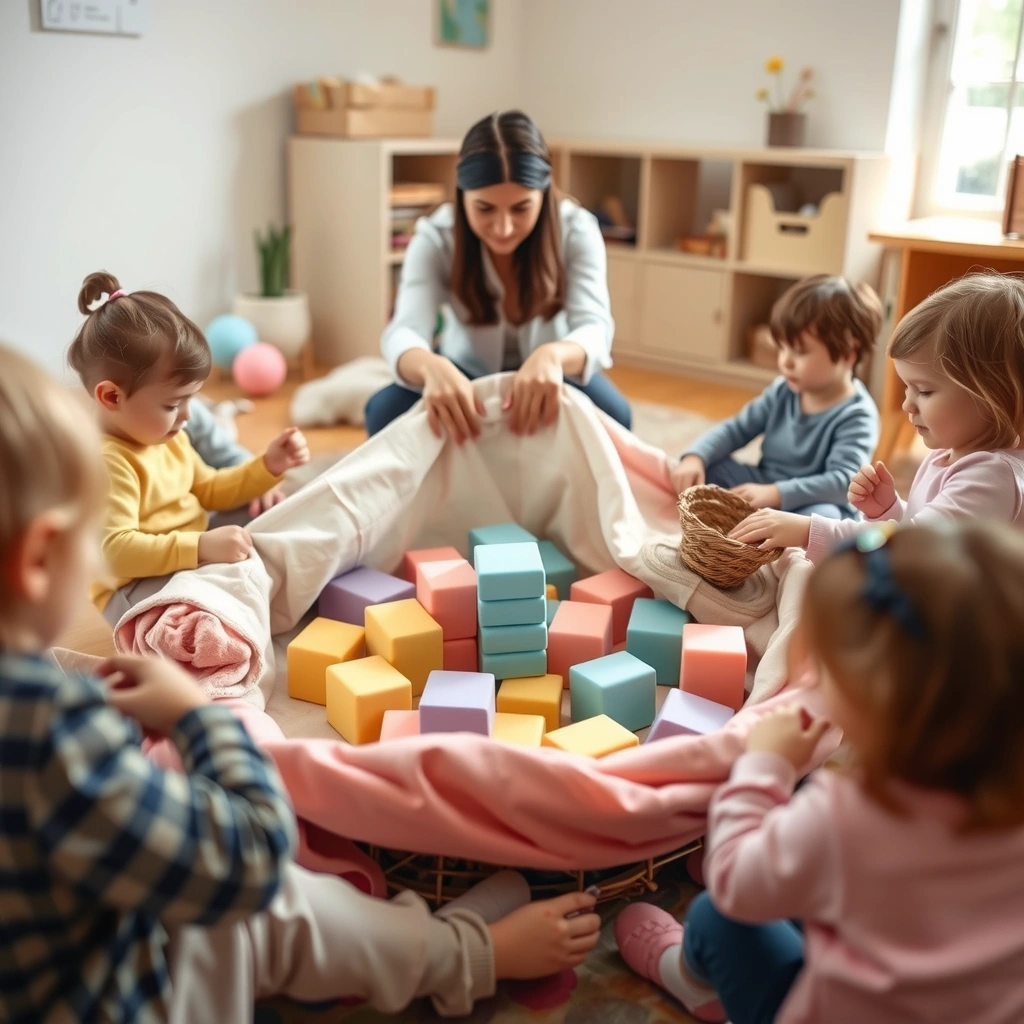 Scena budowania gniazdka - Materiały - Wielkanoc