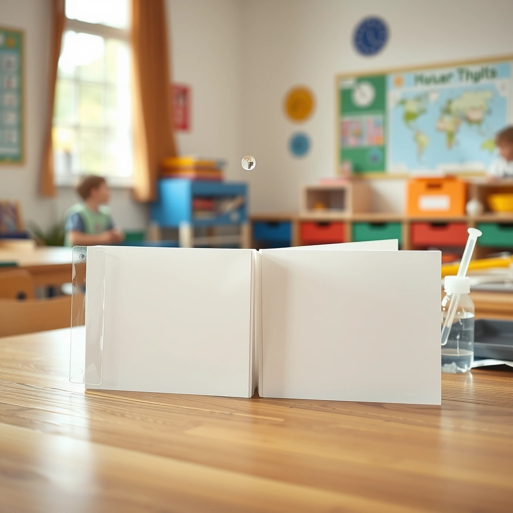 Okładka ochronna — mini książeczka w przezroczystym woreczku - Materiały - Dzień Książki