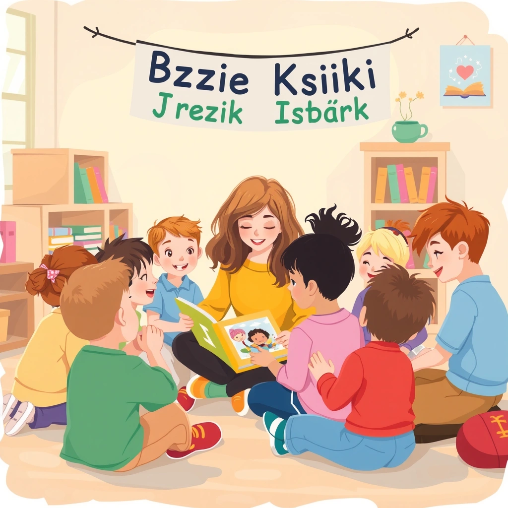 Scena zakończenia — czytanie w kole - Materiały - Dzień Książki