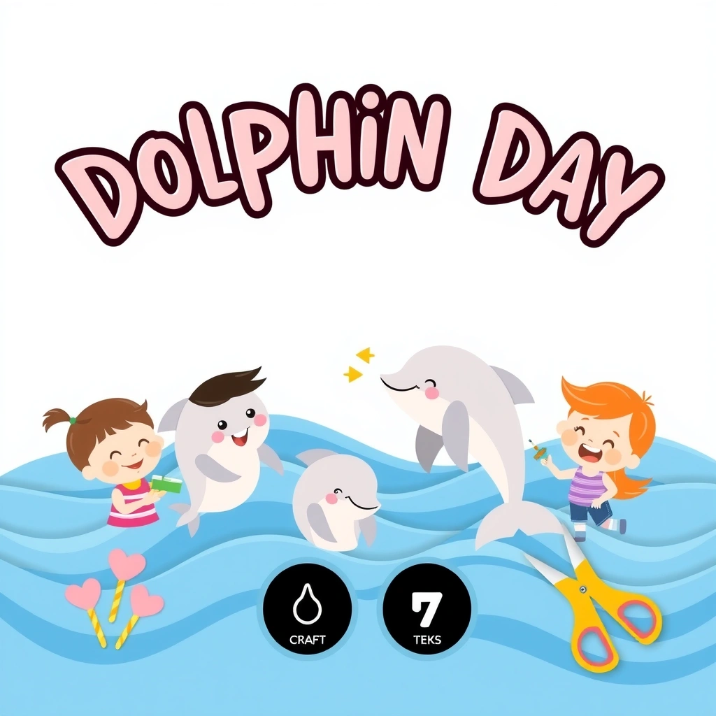 Plakat: Dzień Delfina - Materiały - Dzień Delfina
