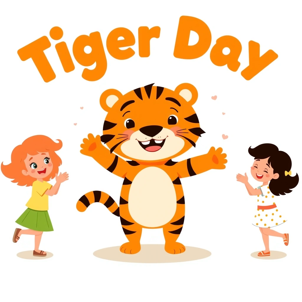 Plakat — Dzień Tygrysa - Materiały - Dzień Tygrysa