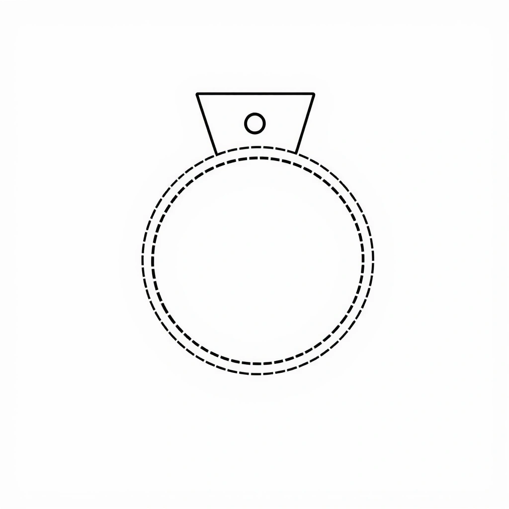 Szablon medalu — prosty do druku (okrąg) - Szablony - Dzień Mężczyzn