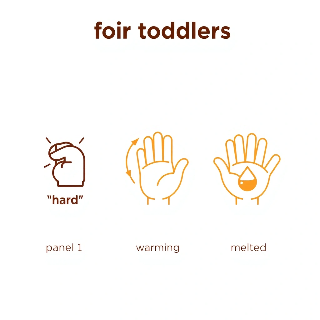 Szablon ruchów: Topiąca się czekoladka (piktogramy) - Szablony - Dzień Czekolady (kwiecień)