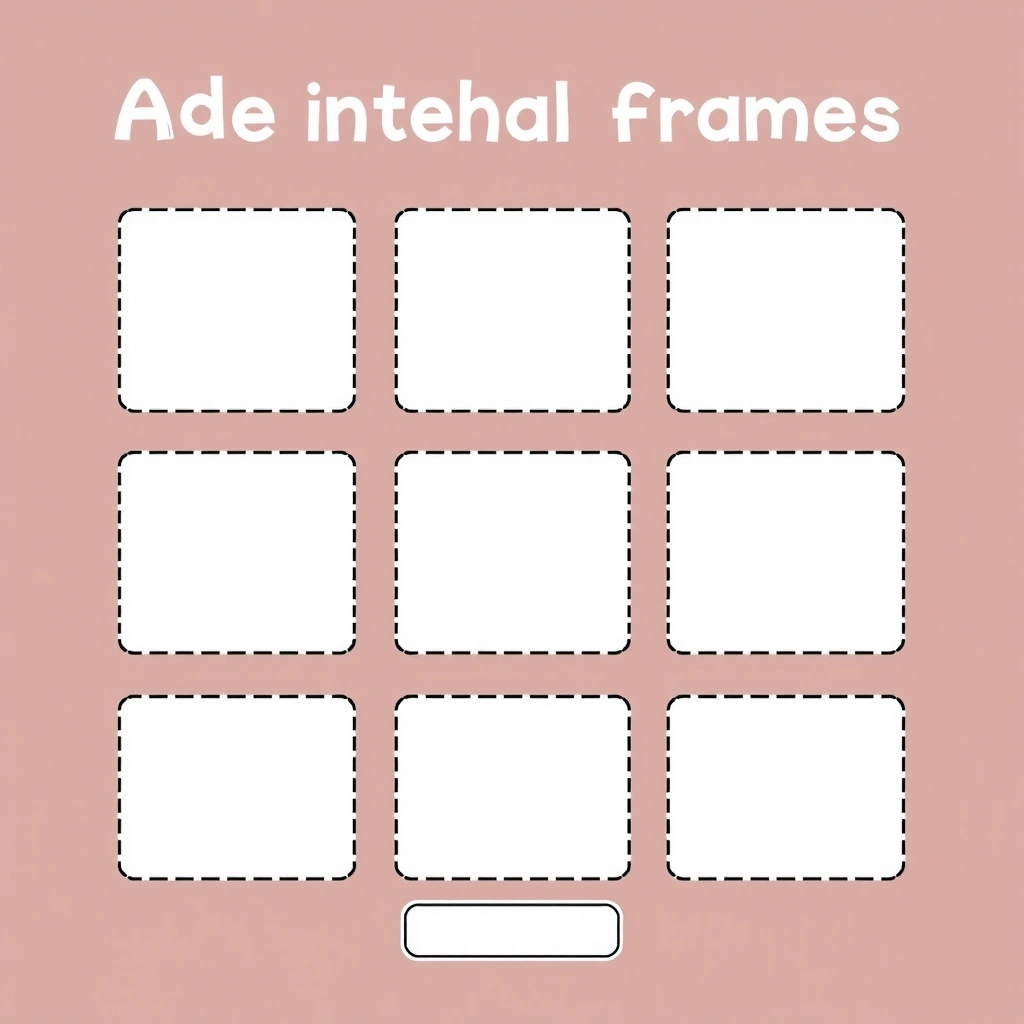 Szablon kart (ramki) do wydruku - Szablony - Dzień Emotikony