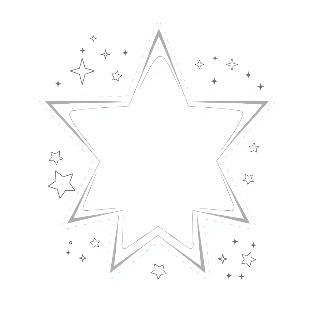 Kolorowanka: odznaka - Kolorowanki - Dzień Policjanta