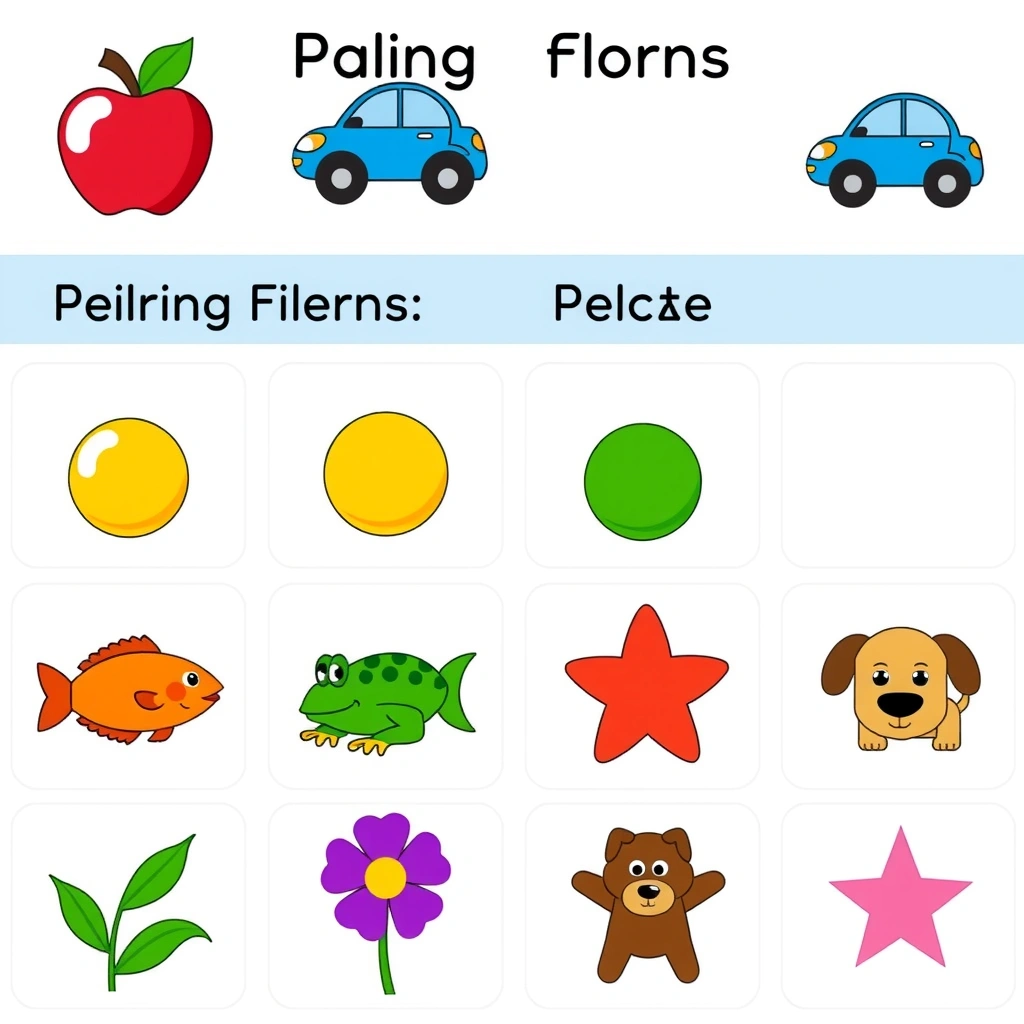 Karty do szukania par — zestaw obrazków - Szablony - Dzień Tabliczki Mnożenia (listopad)