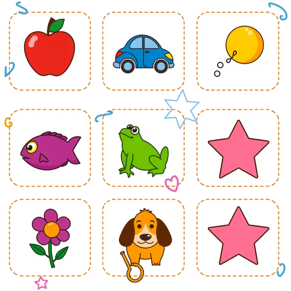 Karty do szukania par — zestaw obrazków - Szablony - Dzień Tabliczki Mnożenia (listopad)