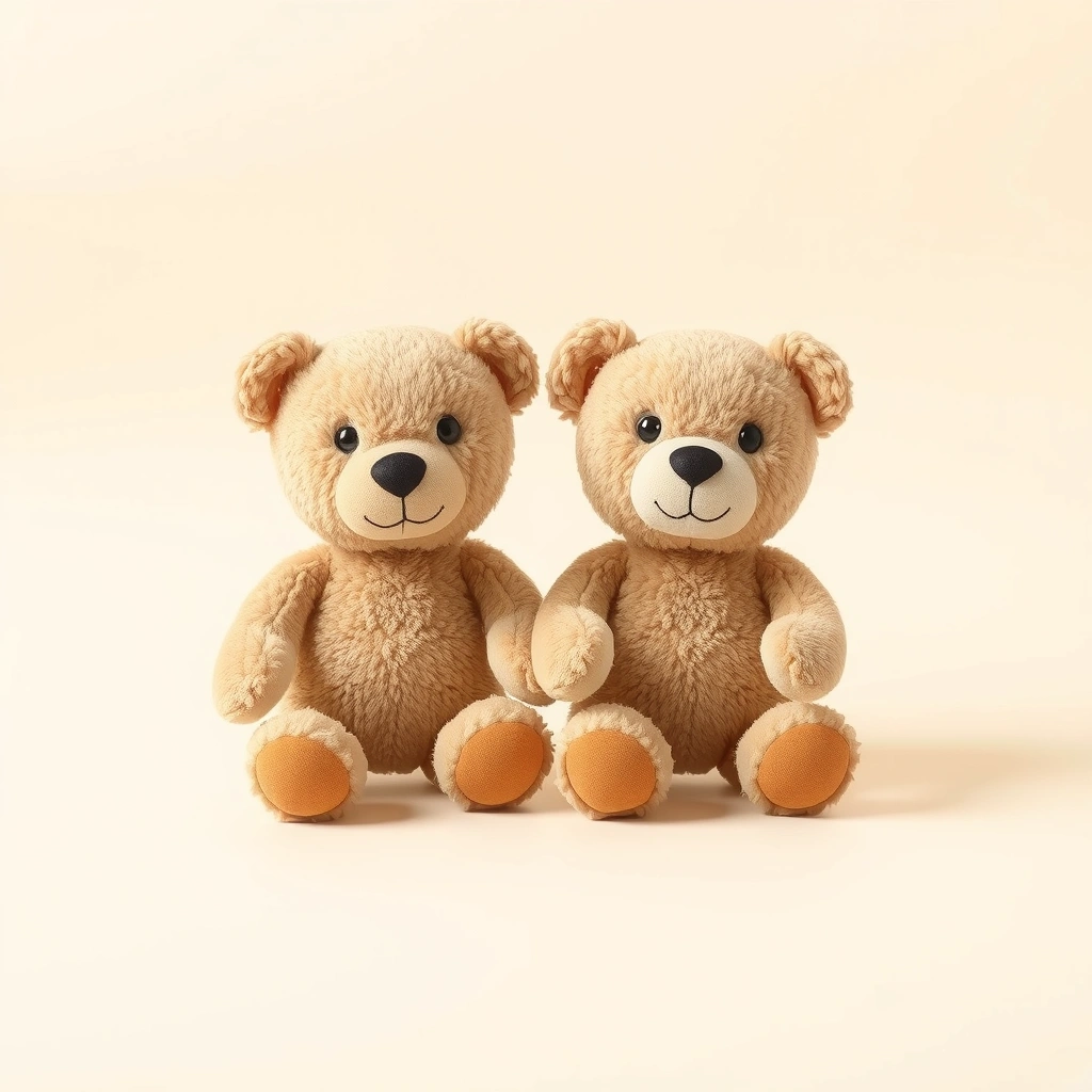 Pokaz dwóch misiów — ilustracja demonstracyjna - Materiały - Dzień Tabliczki Mnożenia (listopad)