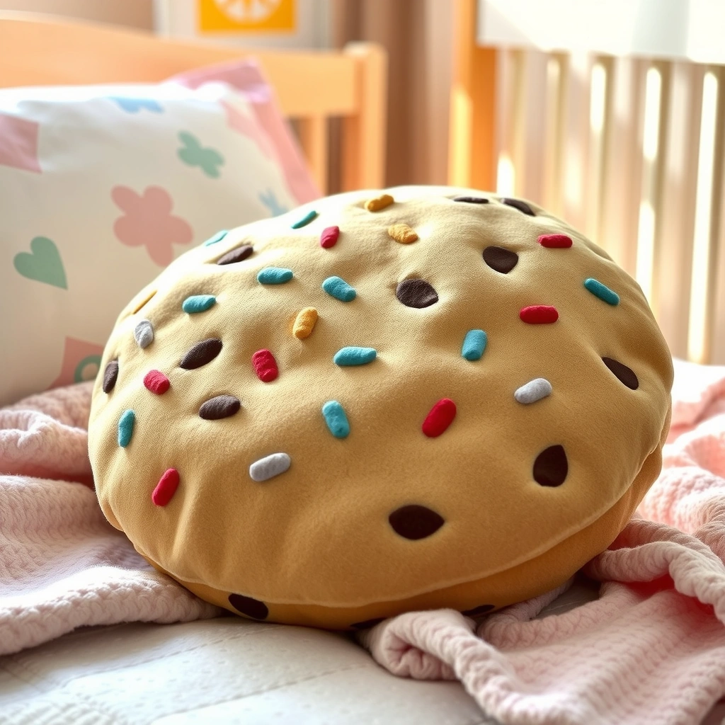 Duża poduszka ciasteczko - rekwizyt - Materiały - Dzień Ciasteczek