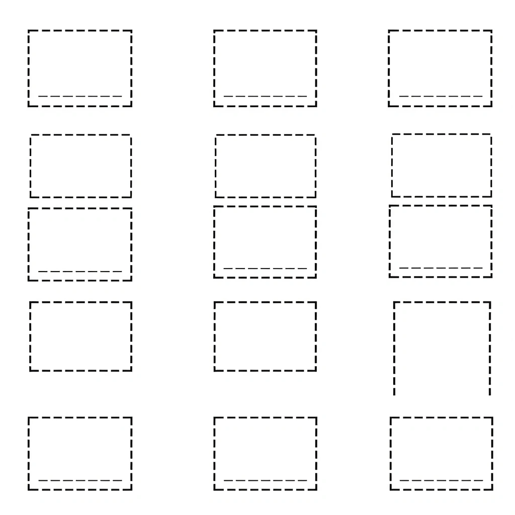 Szablon znaczka do wydruku - Szablony - Dzień Znaczka Pocztowego