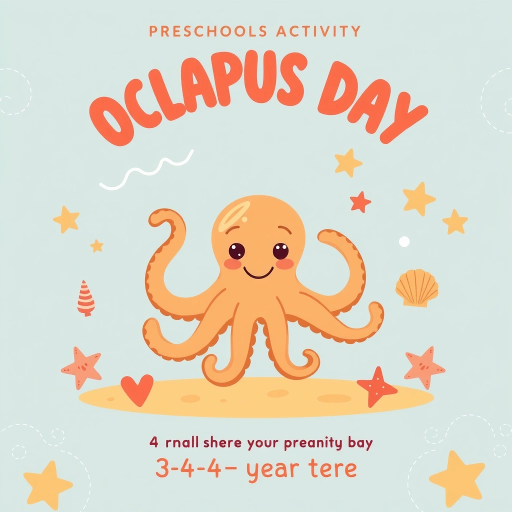 Plakat zajęć — Dzień Ośmiornicy - Materiały - Dzień Ośmiornicy