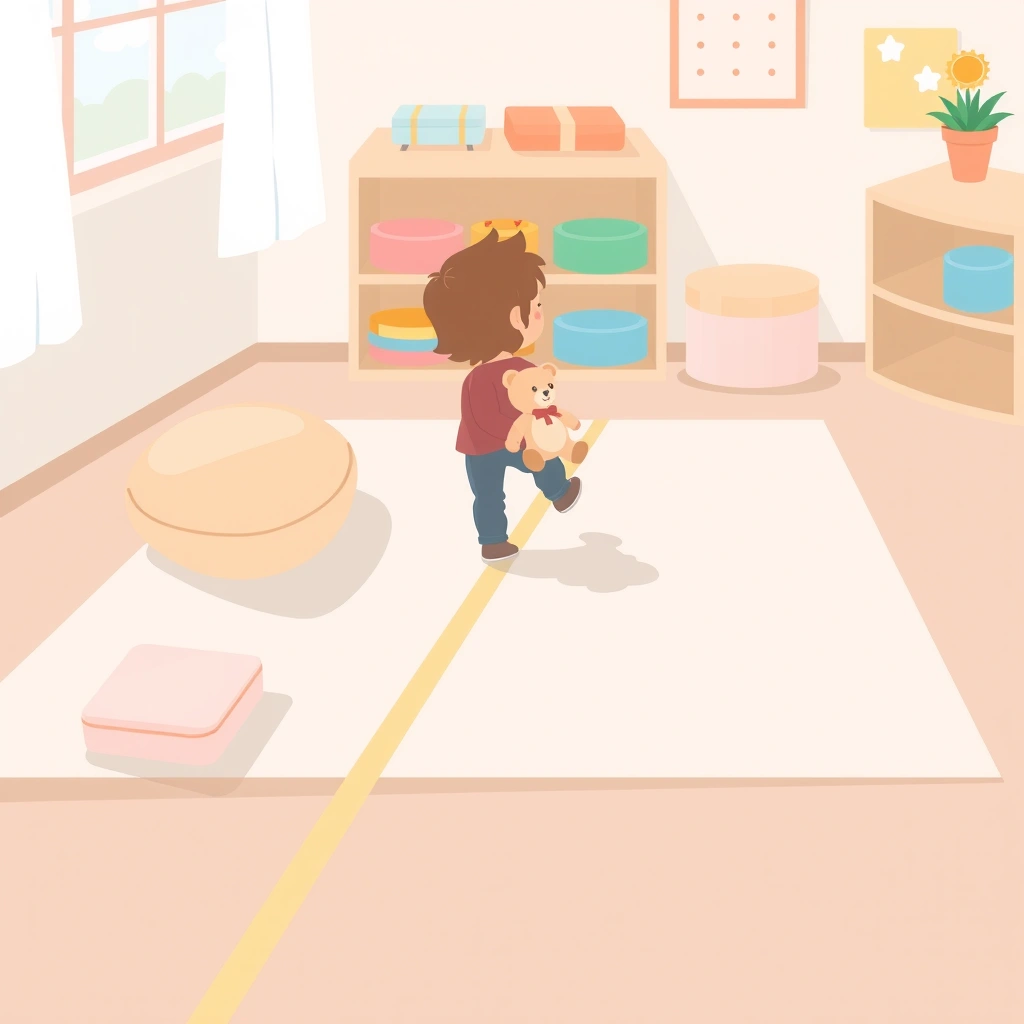 Ilustracja: Misiowy tor przeszkód - Materiały - Dzień Pluszowego Misia (Polski)