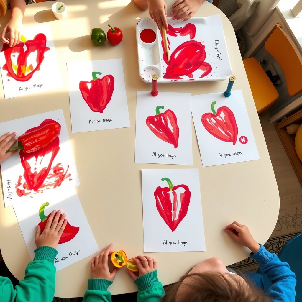 Galeria prac / zdjęcie dla rodziców - Materiały - Dzień Czerwonej Papryki