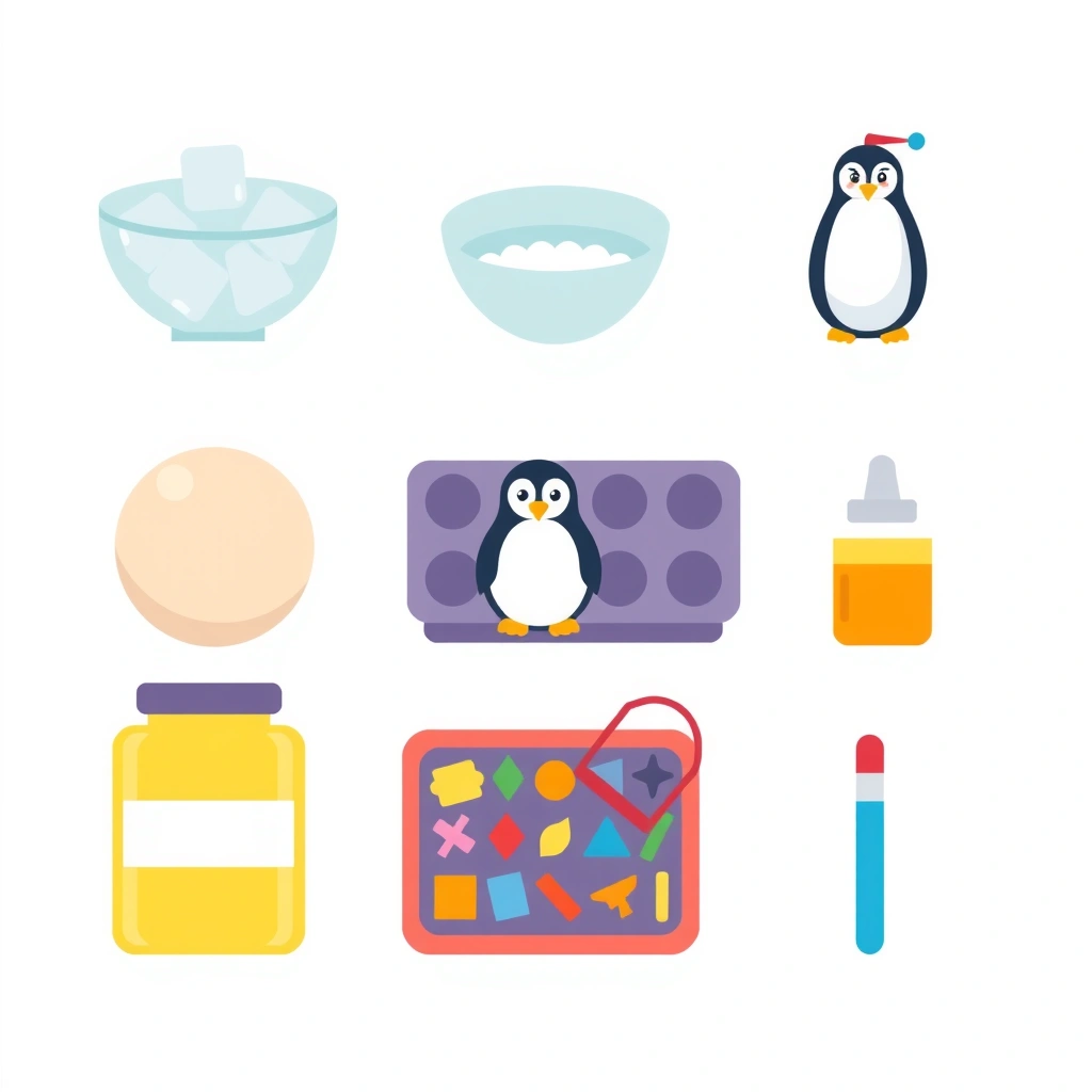 Ikony materiałów — checklist dla opiekuna - Materiały - Dzień Pingwina