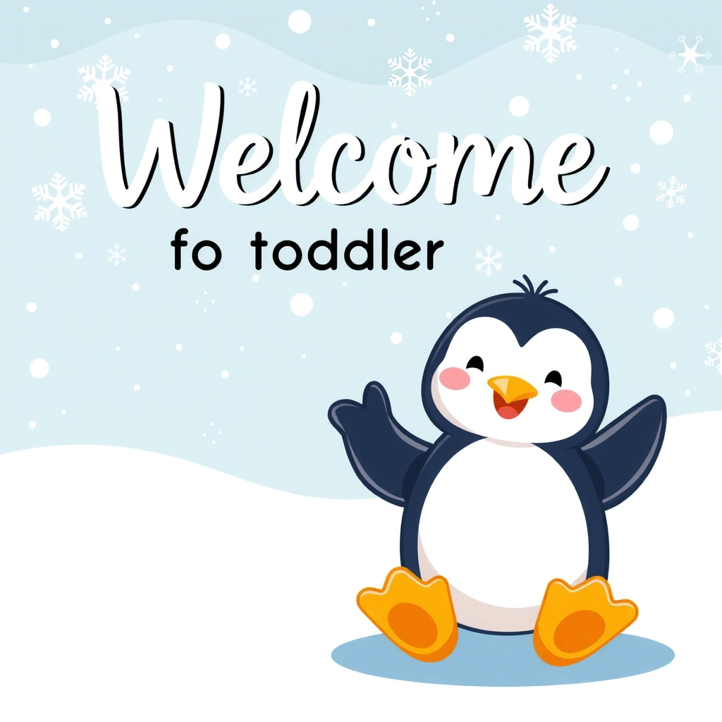 Plakat powitalny: Dzień Pingwina - Materiały - Dzień Pingwina