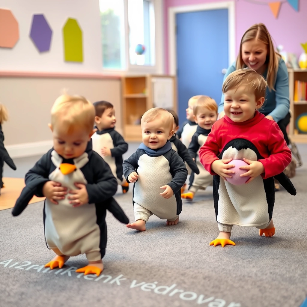 Wyścigi pingwinów — ruch i zabawa - Materiały - Dzień Pingwina