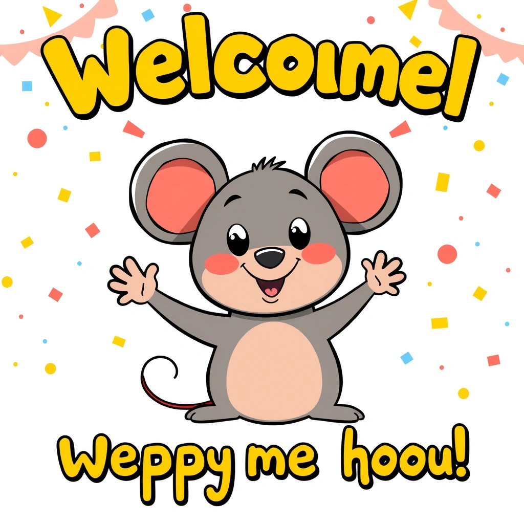 Plakat powitalny — Dzień Myszki Miki - Materiały - Dzień Myszki Miki