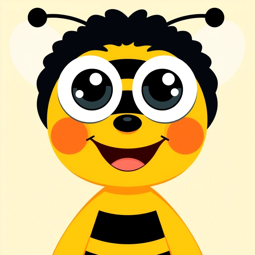 Duży plakat / maskotka pszczoły - Materiały - Wielki Dzień Pszczół