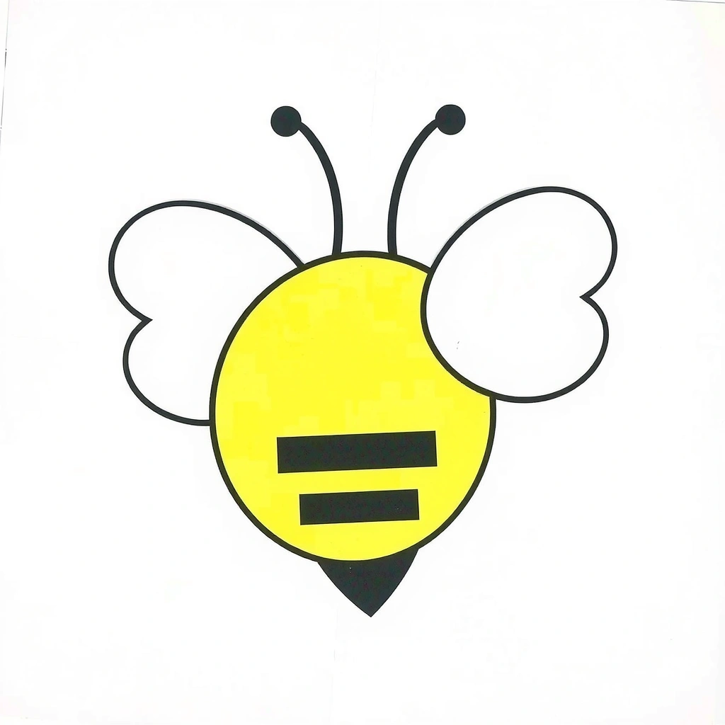 Szablon pszczółki do wycinania (A4) - Szablony - Wielki Dzień Pszczół