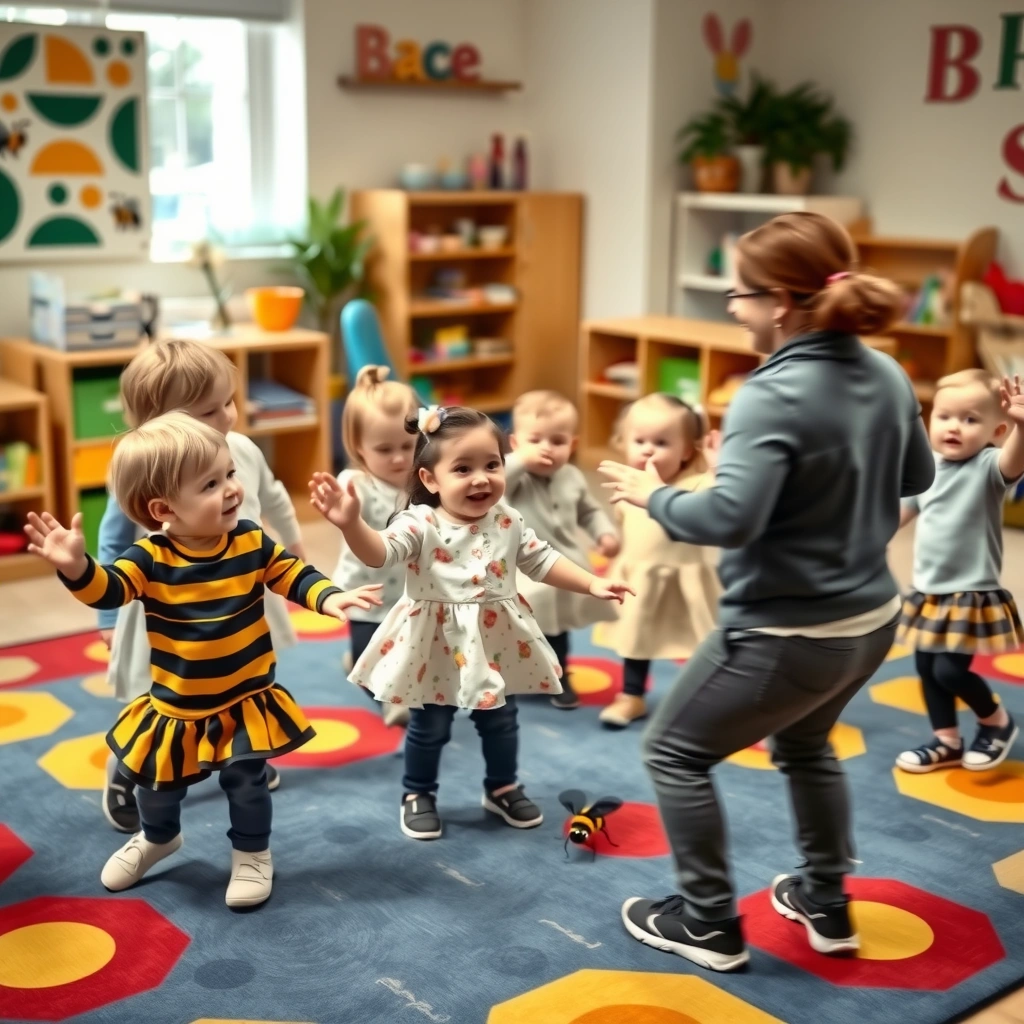 Taniec i lot pszczół — zabawa ruchowa - Materiały - Wielki Dzień Pszczół