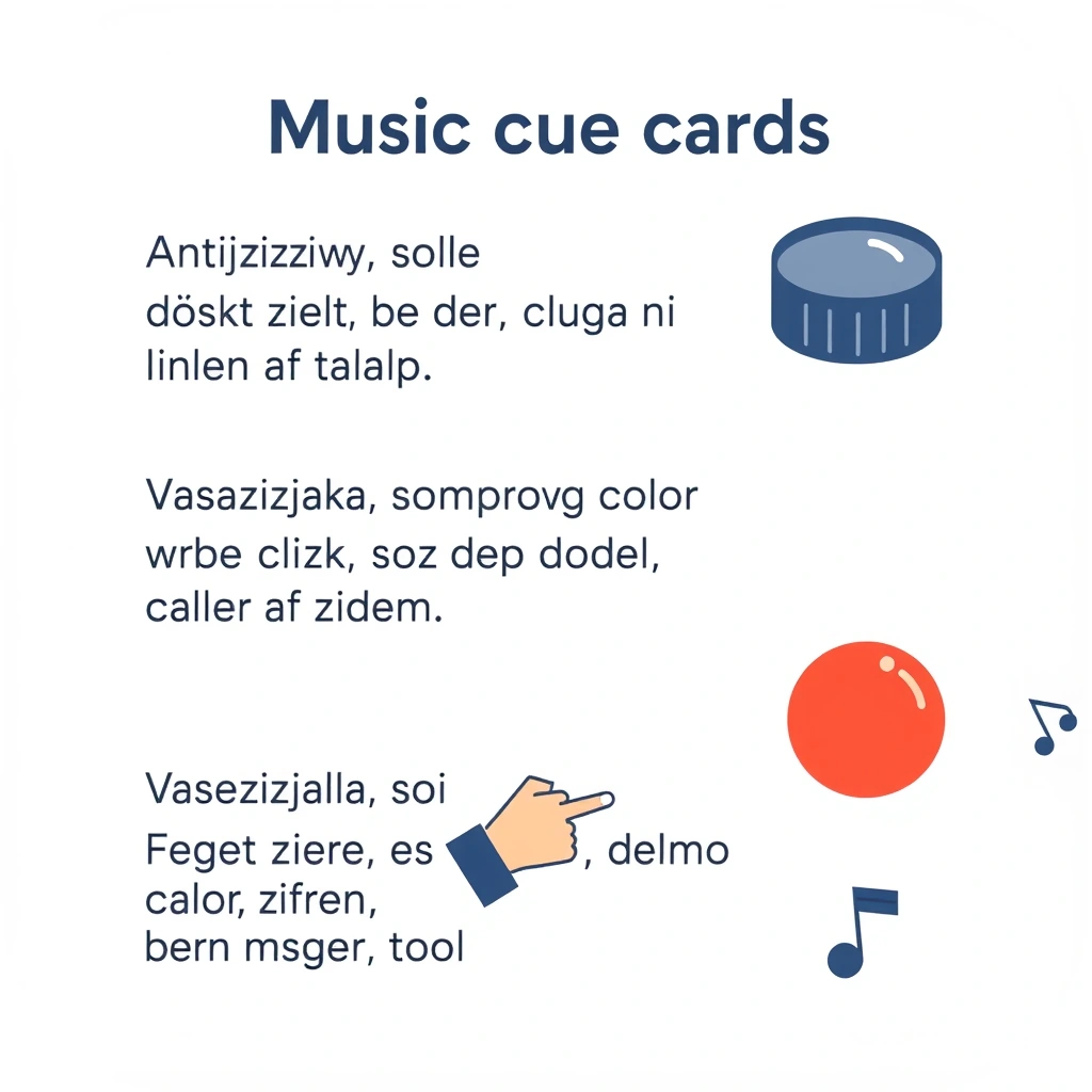 Karta piosenki i gestów - Szablony - Międzynarodowy Dzień Lego