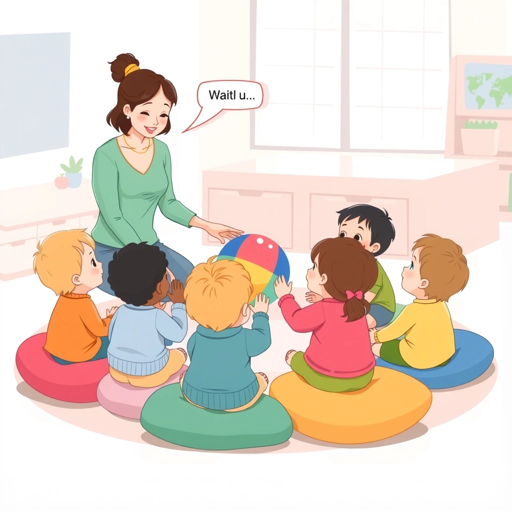 Scena — Gra 'Podaj Przyjaźń' (krąg z piłką) - Materiały - Międzynarodowy Dzień Przyjaźni