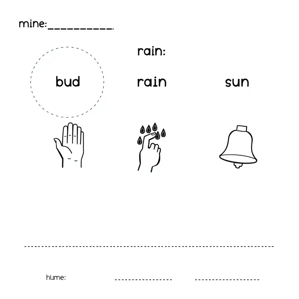 Wiosenne opowiadanie — szablon storyboardu - Szablony - Pierwszy Dzień Wiosny