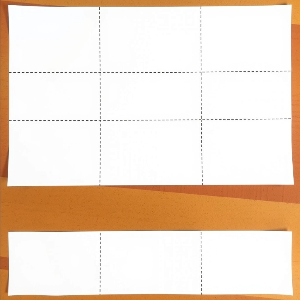 Szablon do druku - siatka kart do wycięcia - Szablony - Dzień Gramatyki