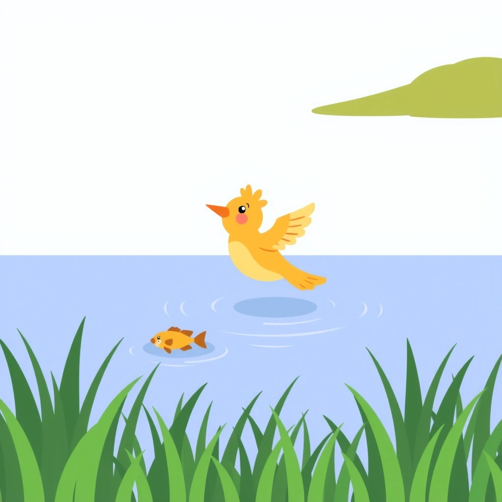 Strona stacji: Jezioro (Pofruń jak ptak) - Materiały - Dzień Książki