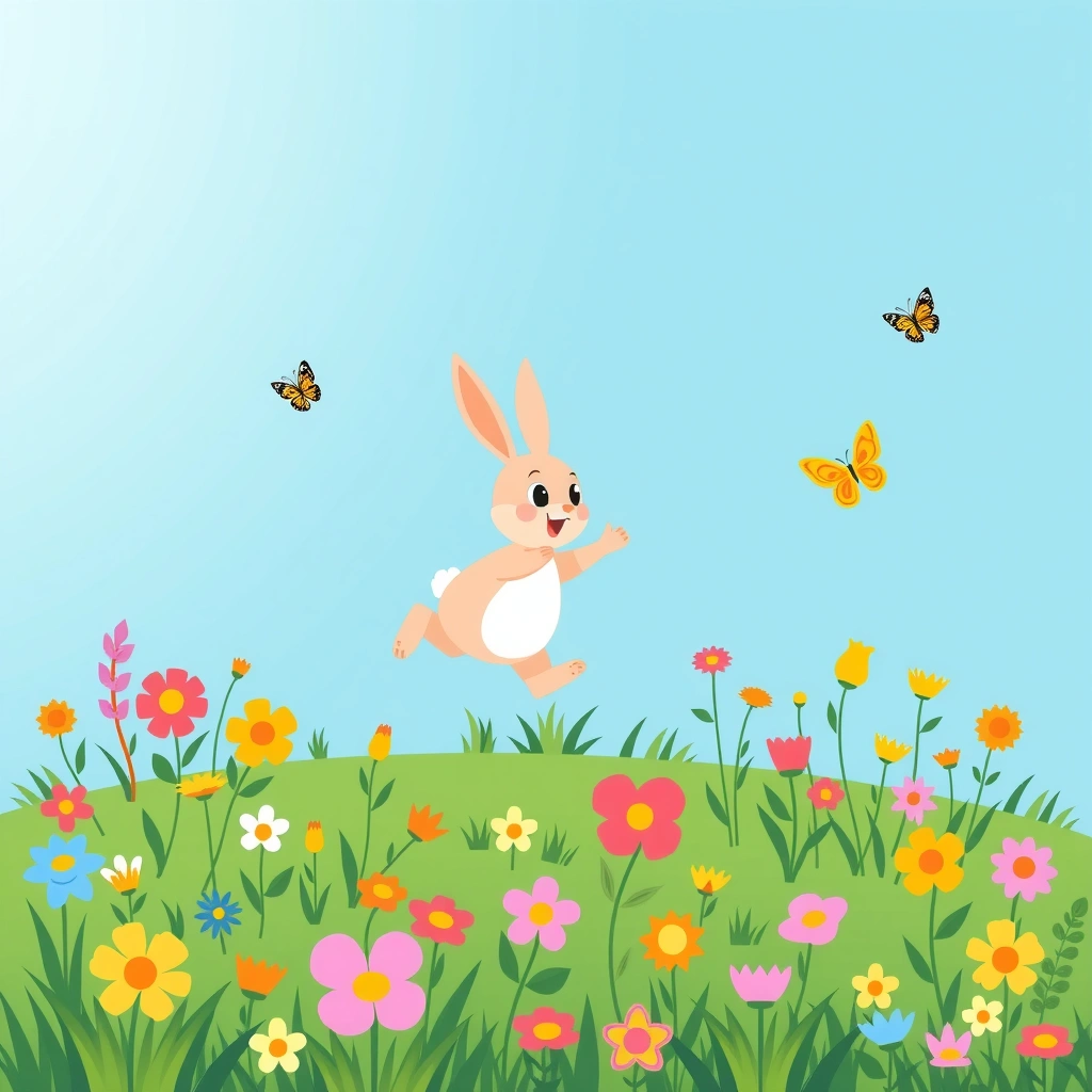 Strona stacji: Łąka (Skocz jak królik) - Materiały - Dzień Książki