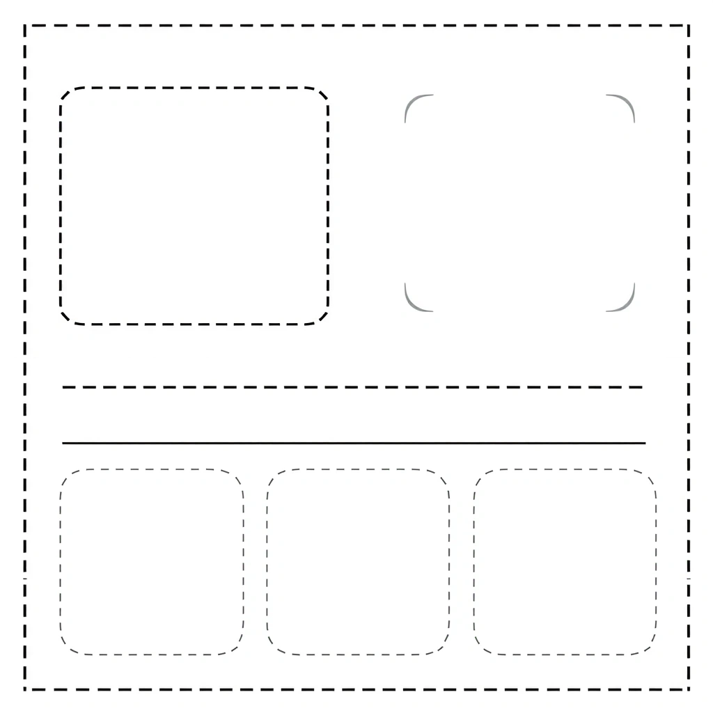 Szablon strony dziecka (A4, złożona na pół) - Szablony - Dzień Książki