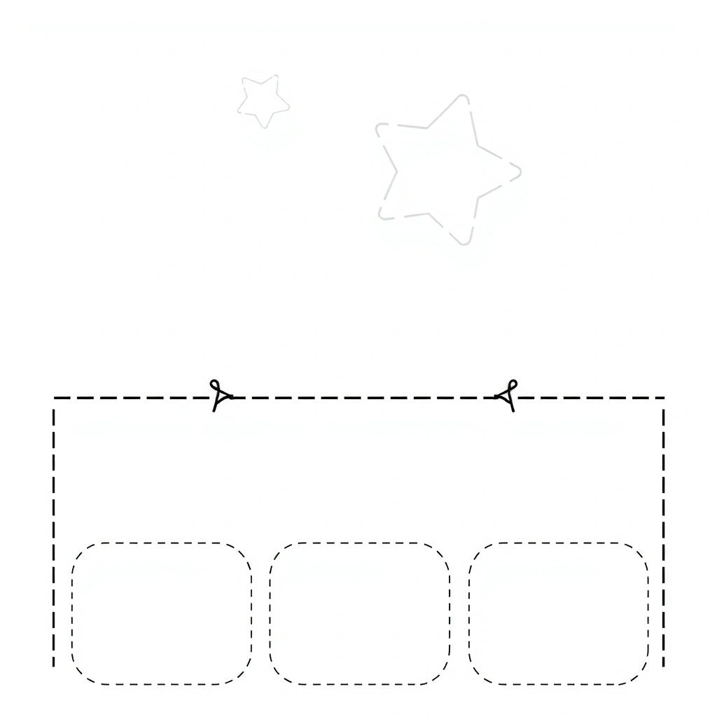 Szablon strony dziecka (A4, złożona na pół) - Szablony - Dzień Książki