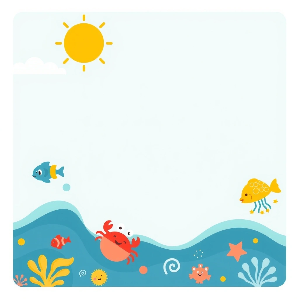 Plakat: Dzień Oceanów — tytuł - Szablony - Dzień Oceanów