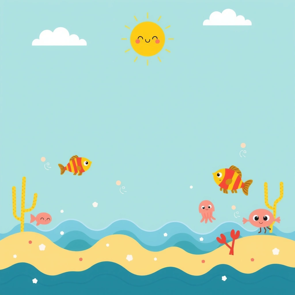 Plakat: Dzień Oceanów — tytuł - Szablony - Dzień Oceanów