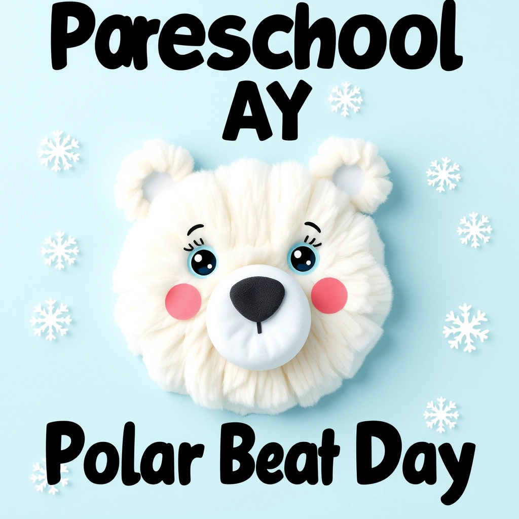 Plakat — Dzień Niedźwiedzia Polarnego - Materiały - Dzień Niedźwiedzia Polarnego