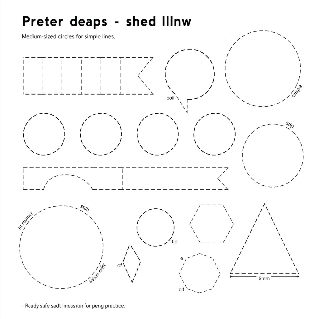 Szablon pasków i kółek do wycięcia - Szablony - Dzień Piłkarza