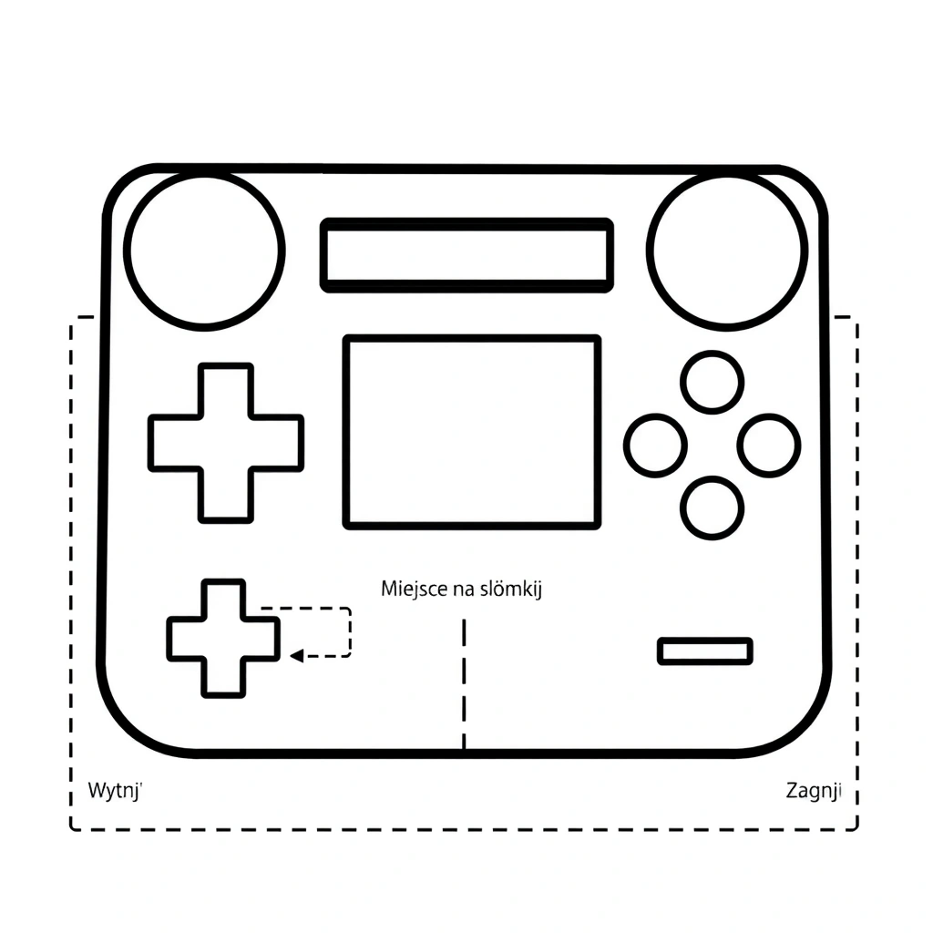 Szablon: Panel sterowania (do wydruku i wycięcia) - Szablony - Dzień Maszynisty