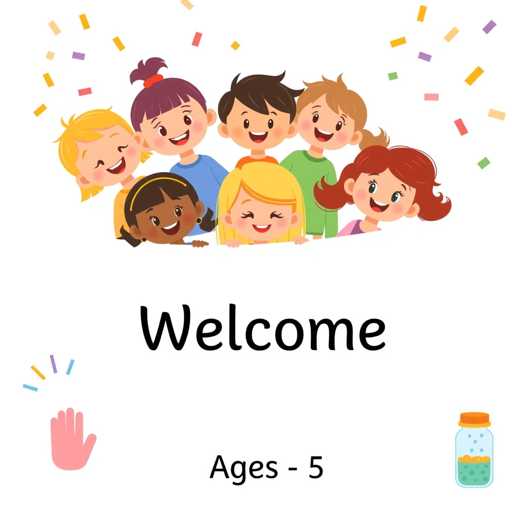 Plakat powitalny — Witamy w grupie! - Materiały - Rozpoczęcie roku szkolnego