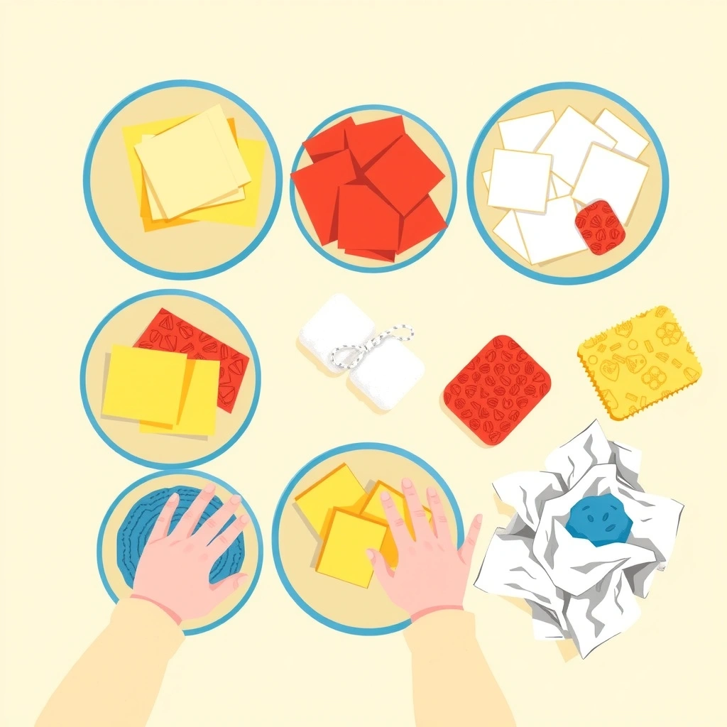 Stacja: Płatki i faktury — zbliżenia materiałów - Materiały - Dzień Kobiet