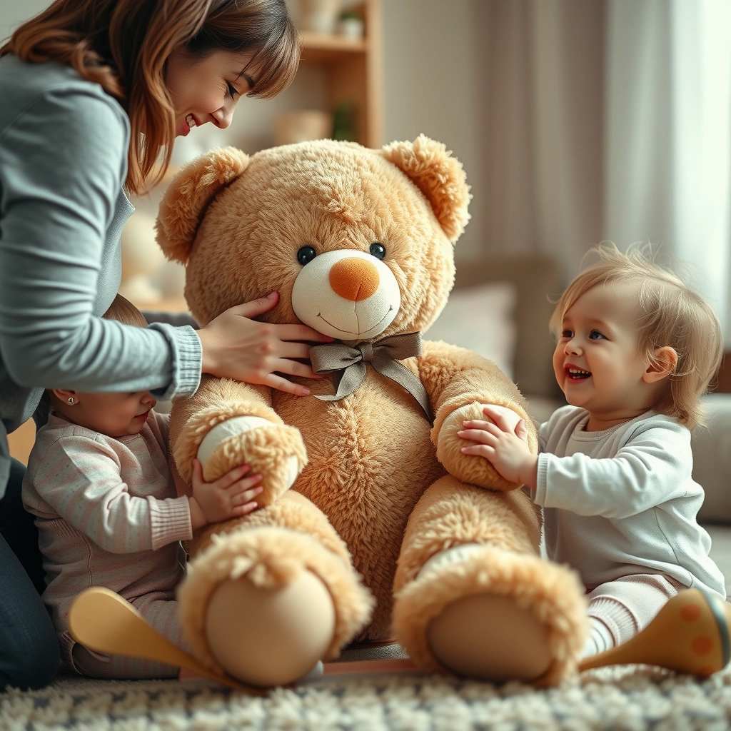 Ilustracja do piosenki: 'Przytul misia' - Materiały - Dzień Pluszaka