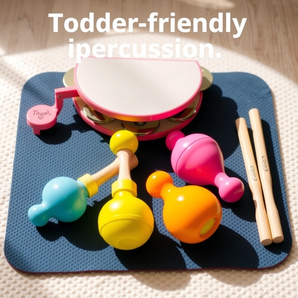 Instrumenty perkusyjne — zestaw dla maluchów - Materiały - Pierwszy Dzień Jesieni