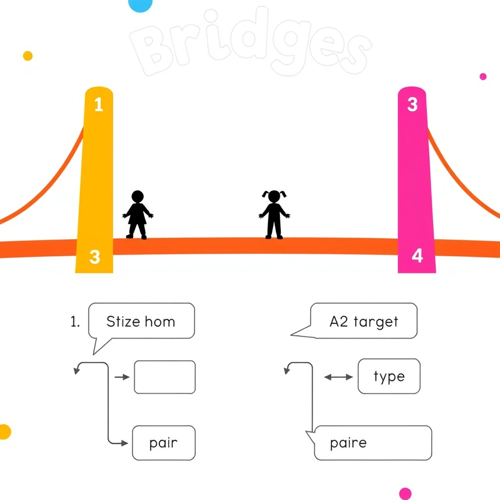 Szablon 'Mostu słów' - Szablony - Dzień Języków Obcych