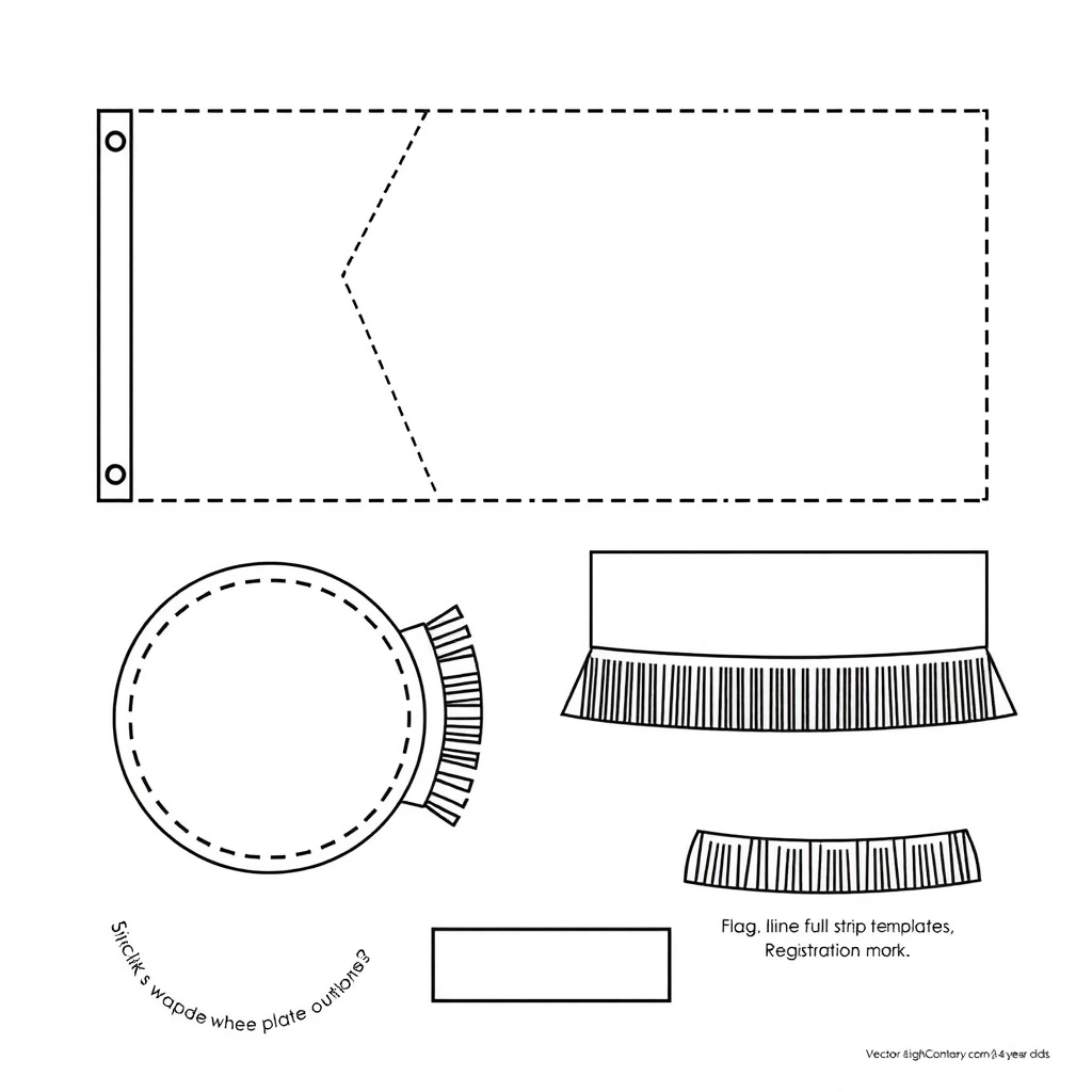 Szablony do wycięcia (A4) - Szablony - Święto Konstytucji 3 Maja