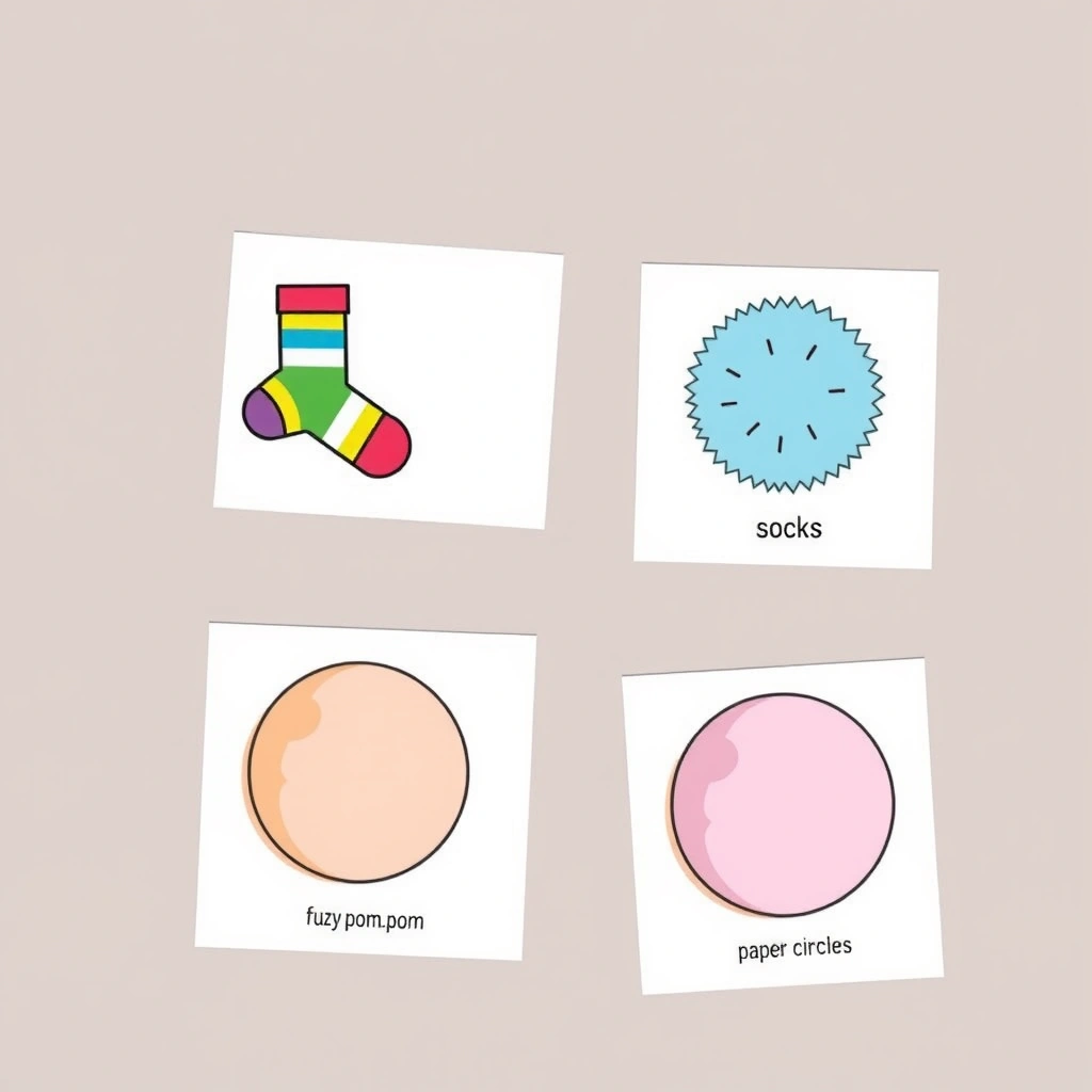 Karty do łączenia w pary (skarpetki, pompony, kółeczka) - Szablony - Dzień Tabliczki Mnożenia (listopad)